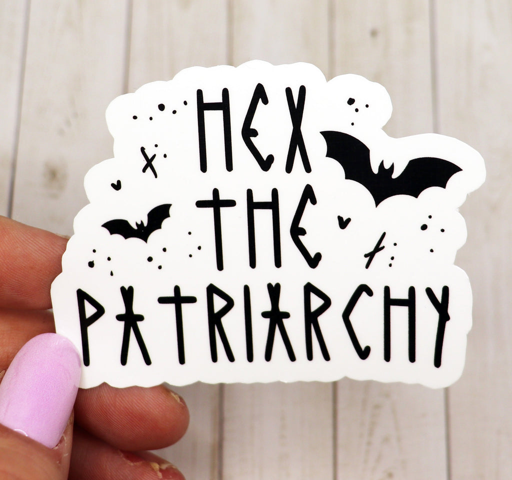Hex the Patriarchy Vinyl Sticker