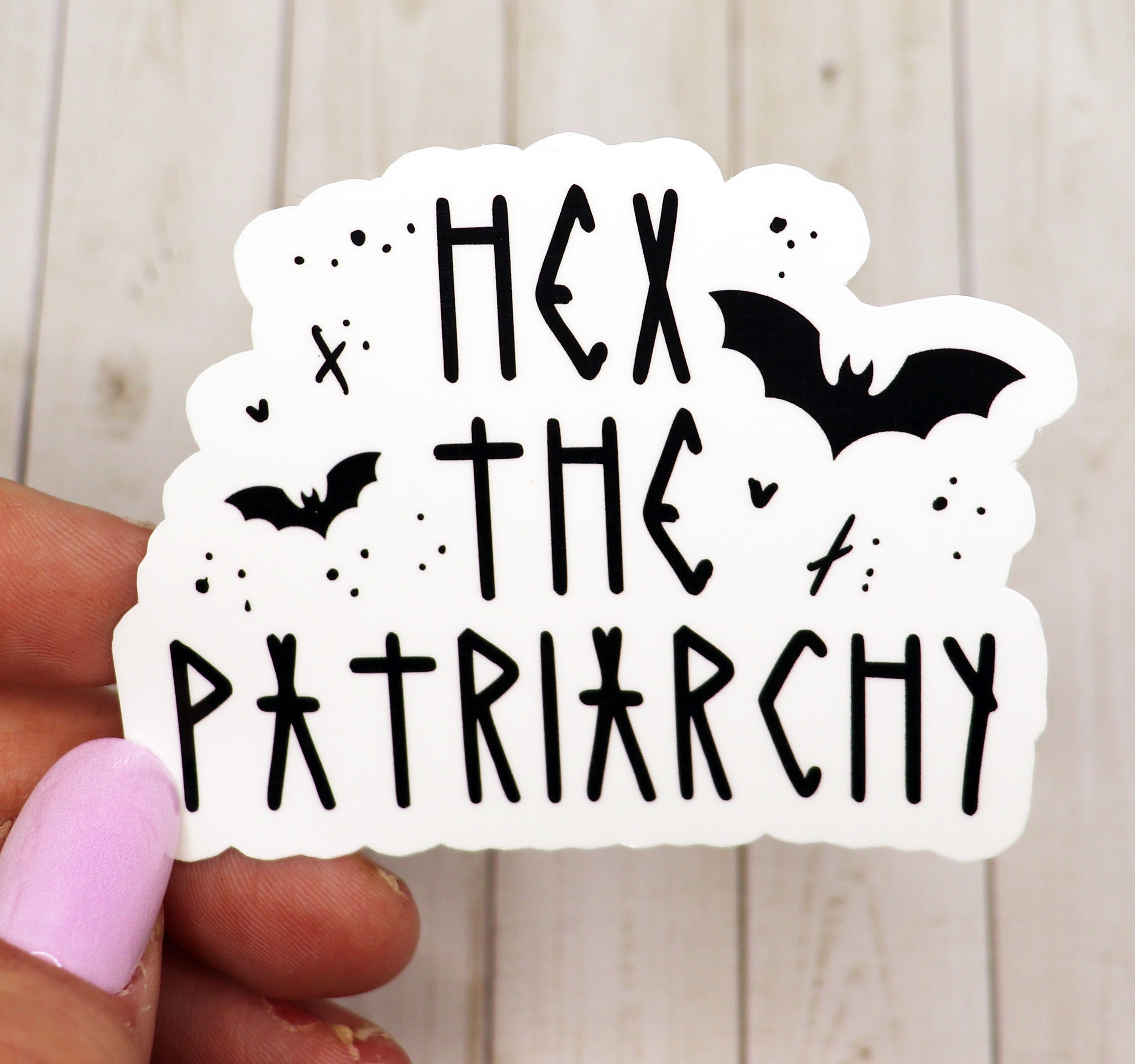Hex the Patriarchy Vinyl Sticker