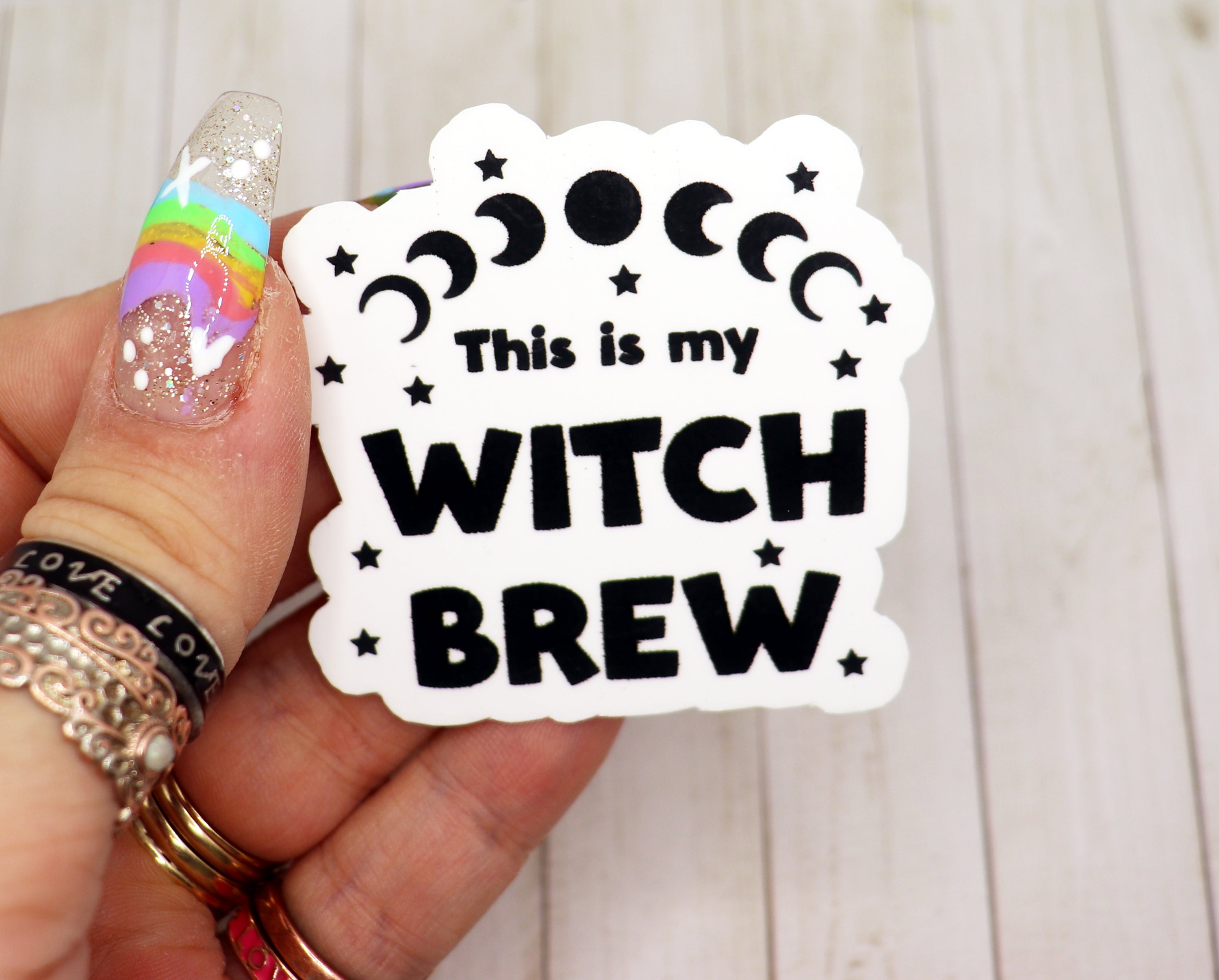 This Is My Witch Brew Vinyl Sticker