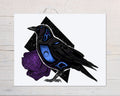 Raven Art Print - Clyde, 2021