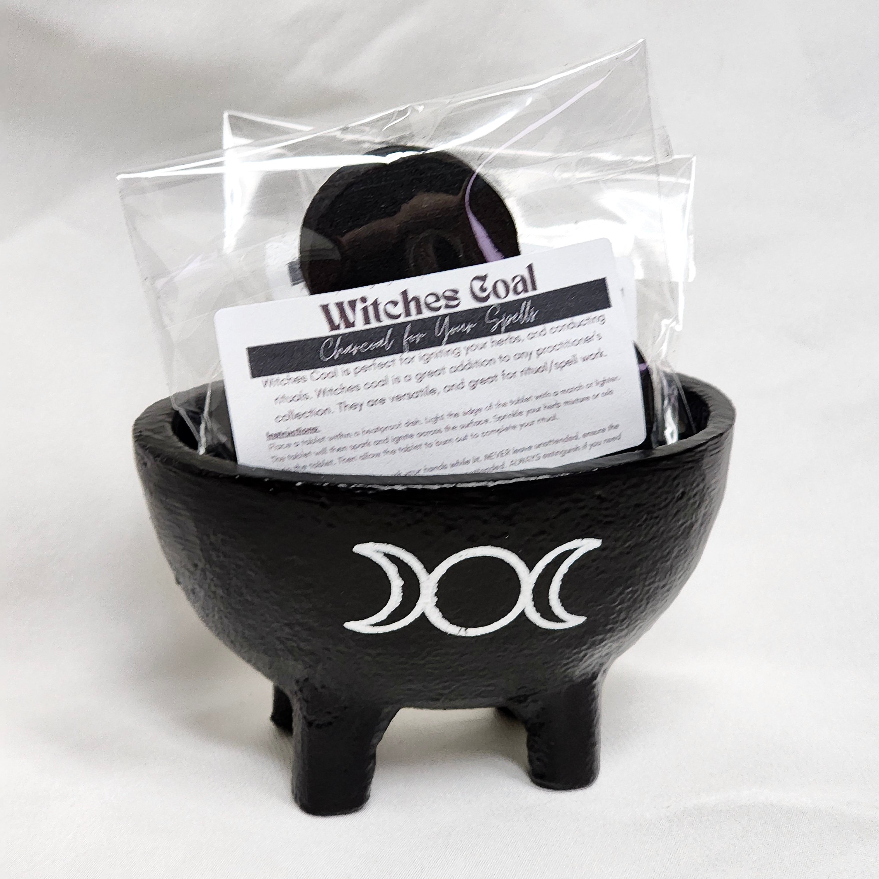 Witches Coal - Activated Charcoal | Witchcraft Herbs
