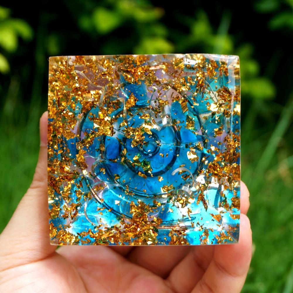 Spiritual Energy Orgone Crystal Pyramid