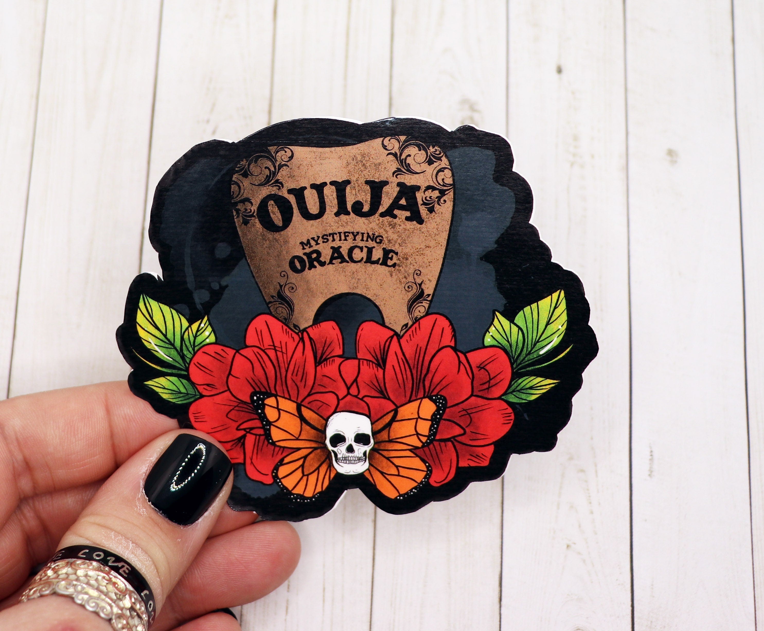 Ouija Board Planchette Sticker